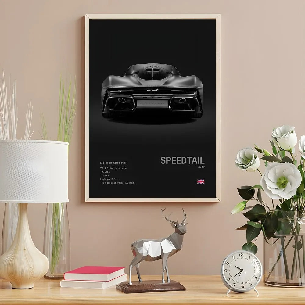 McLaren Premium Display Poster 21x30cm