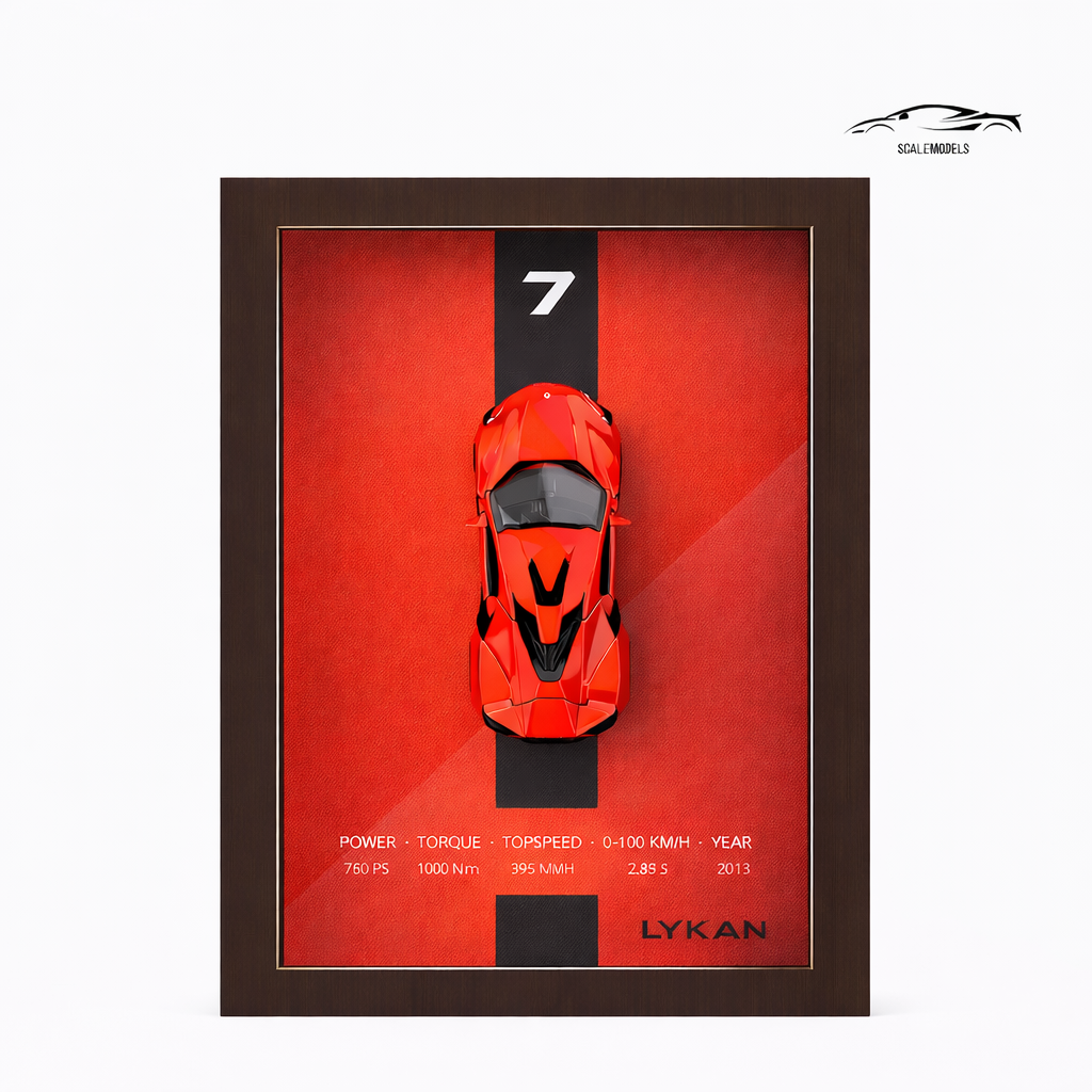 Lykan Hypersport Framed 3D Model