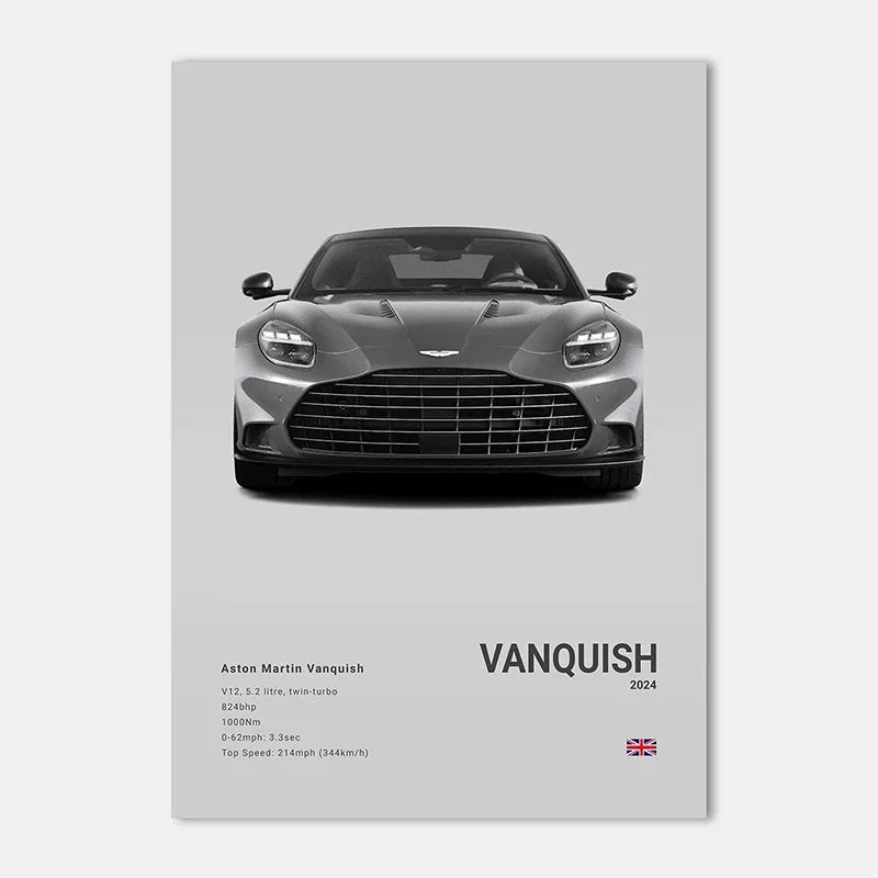 Aston Martin Premium Display Poster 21x30cm