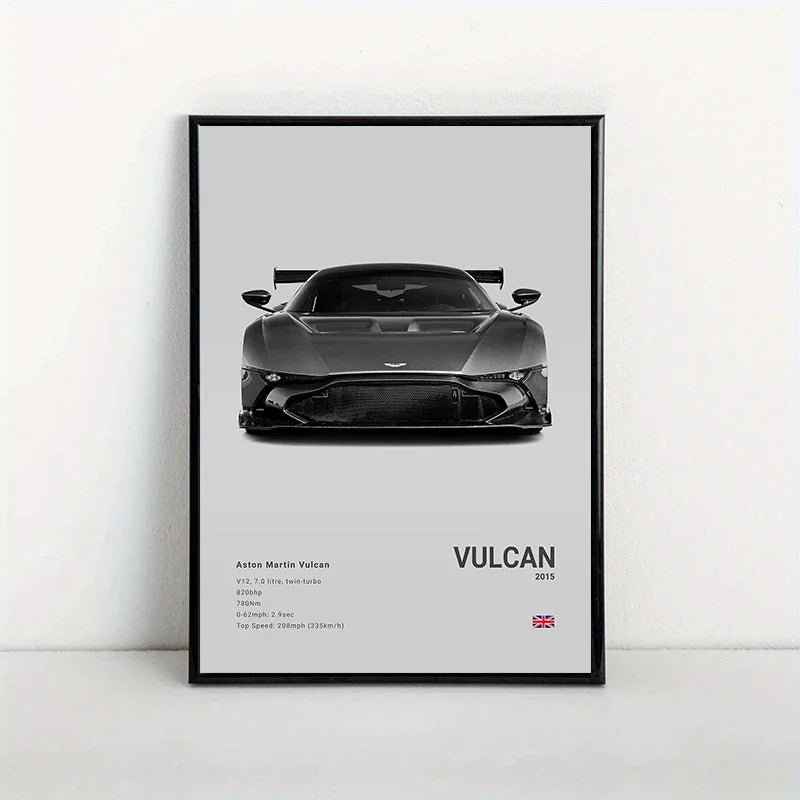 Aston Martin Premium Display Poster 21x30cm