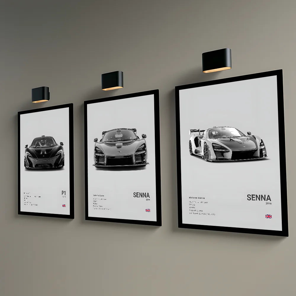 McLaren Premium Display Poster 21x30cm