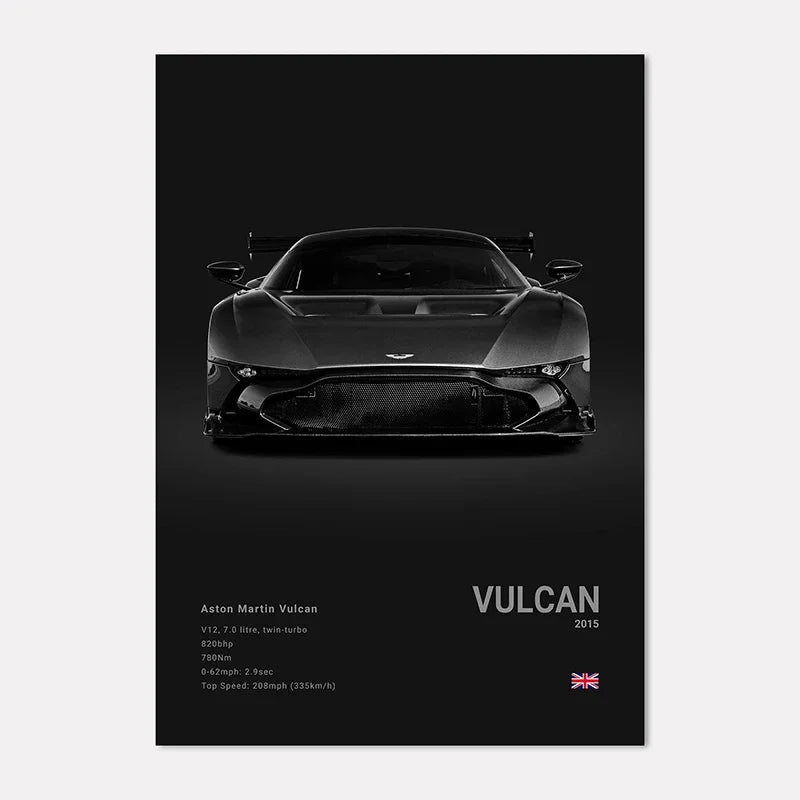 Aston Martin Premium Display Poster 21x30cm