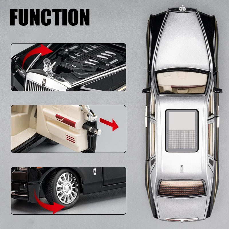 Rolls Royce Phantom Diecast Model 1:24