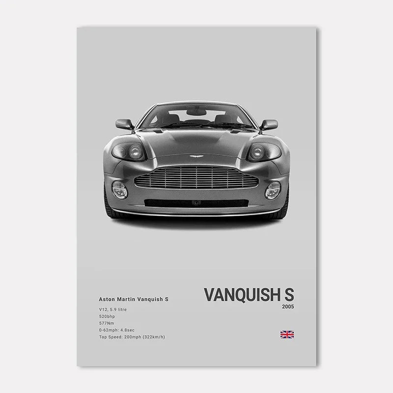 Aston Martin Premium Display Poster 21x30cm