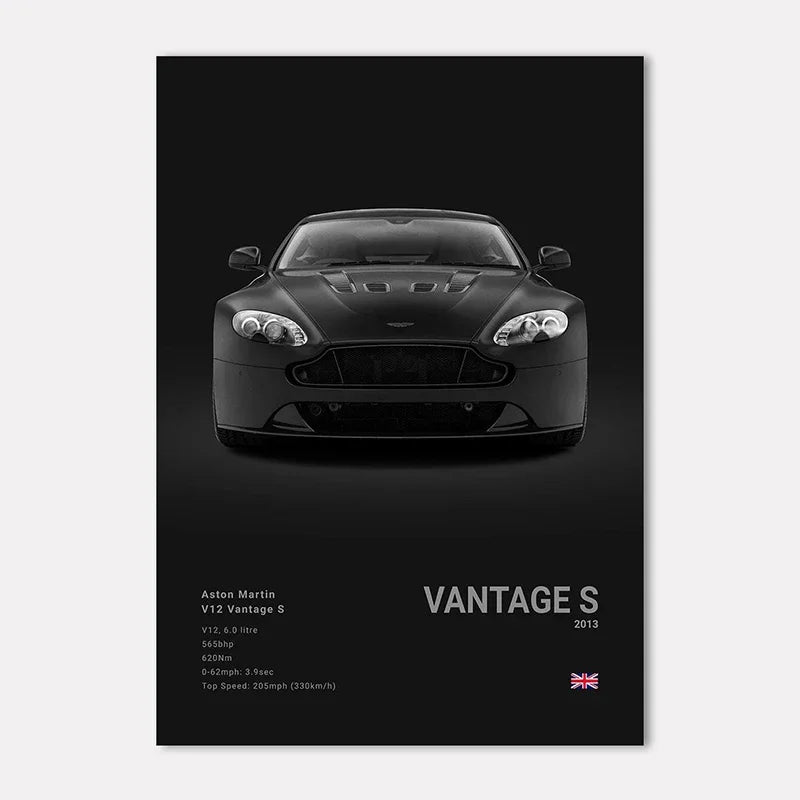 Aston Martin Premium Display Poster 21x30cm