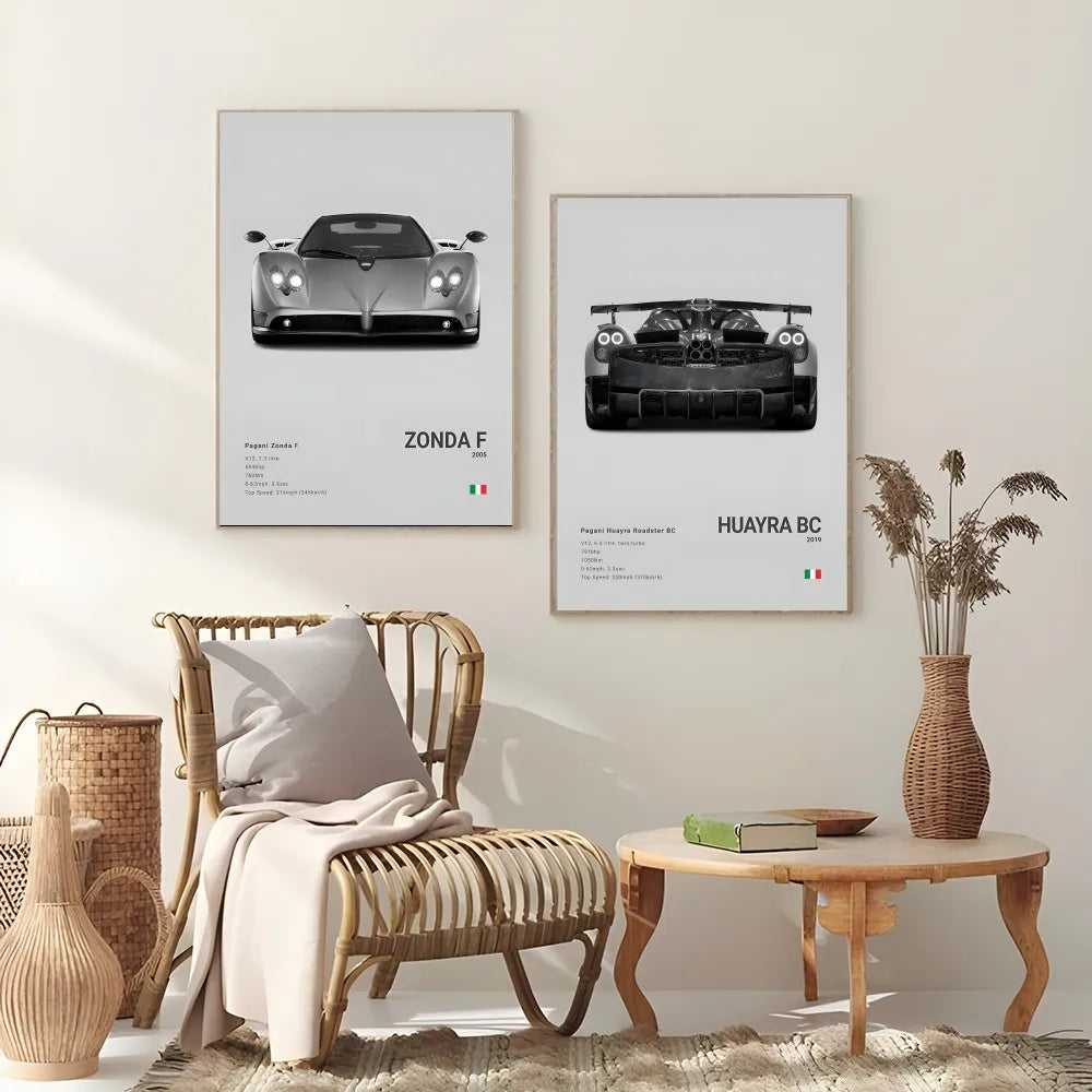 Pagani Premium Display Poster 21x30cm