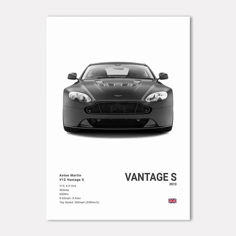 Aston Martin Premium Display Poster 21x30cm