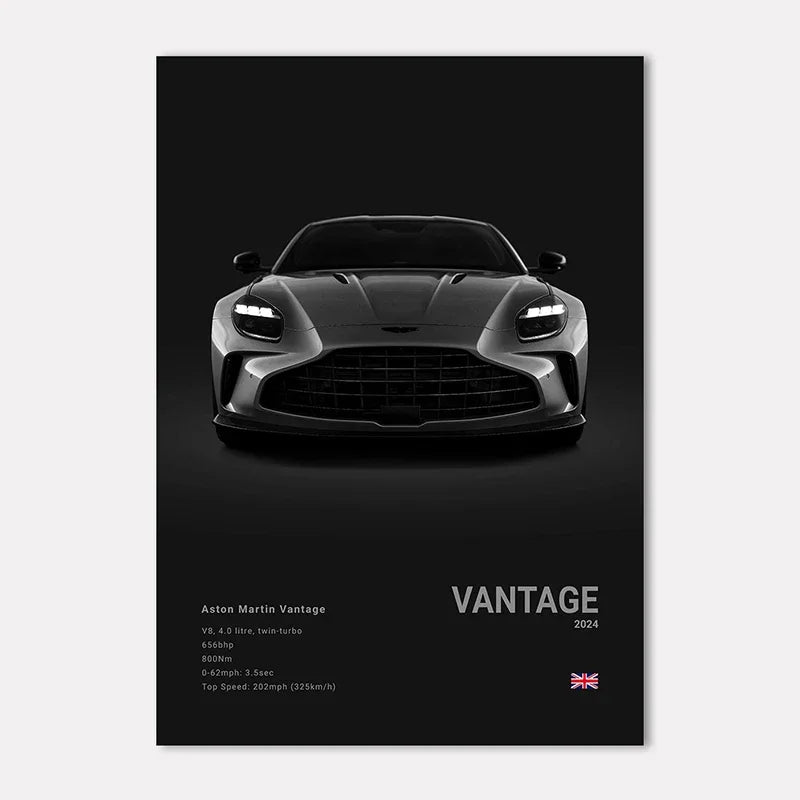 Aston Martin Premium Display Poster 21x30cm