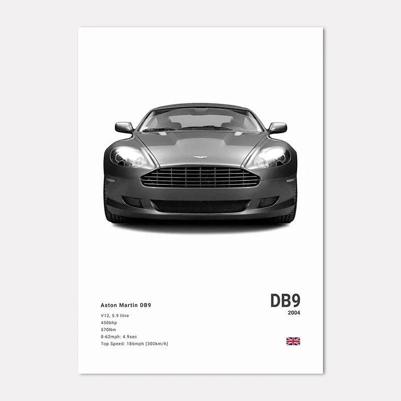 Aston Martin Premium Display Poster 21x30cm