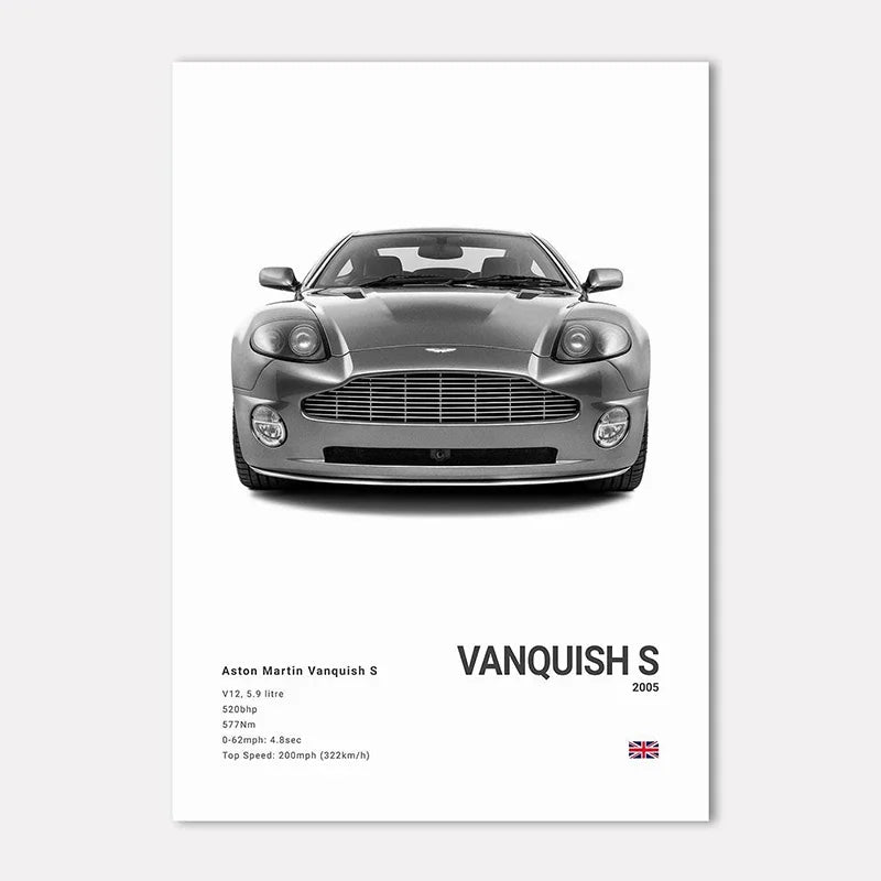 Aston Martin Premium Display Poster 21x30cm