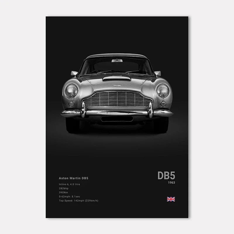 Aston Martin Premium Display Poster 21x30cm