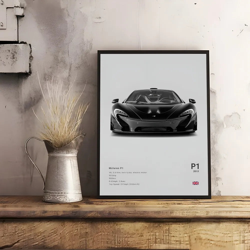 McLaren Premium Display Poster 21x30cm