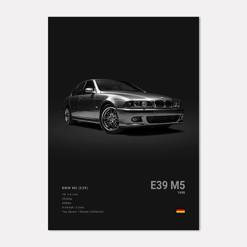 BMW Premium Display Poster 21x30cm