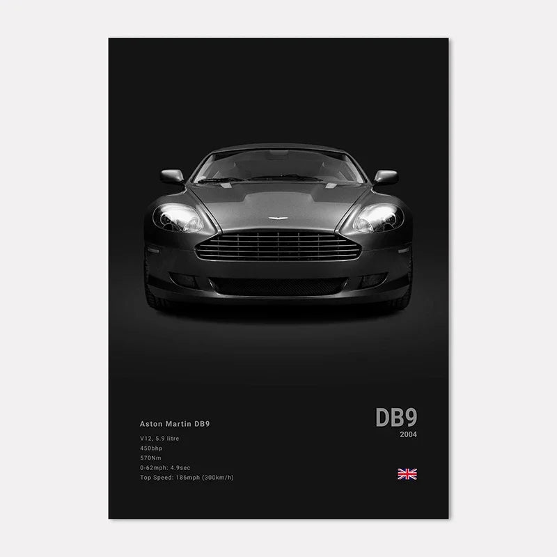 Aston Martin Premium Display Poster 21x30cm