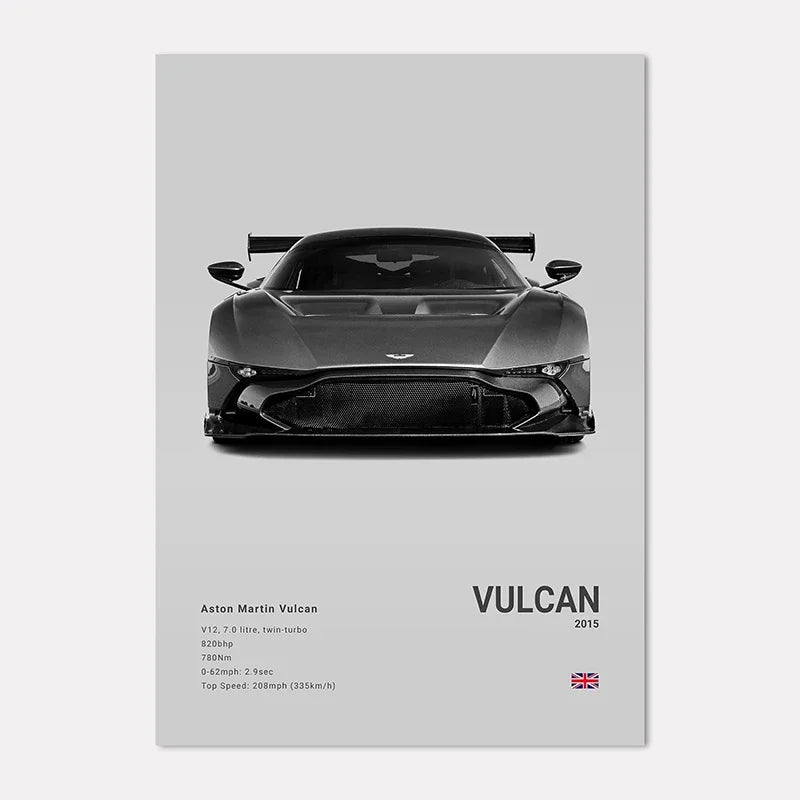 Aston Martin Premium Display Poster 21x30cm