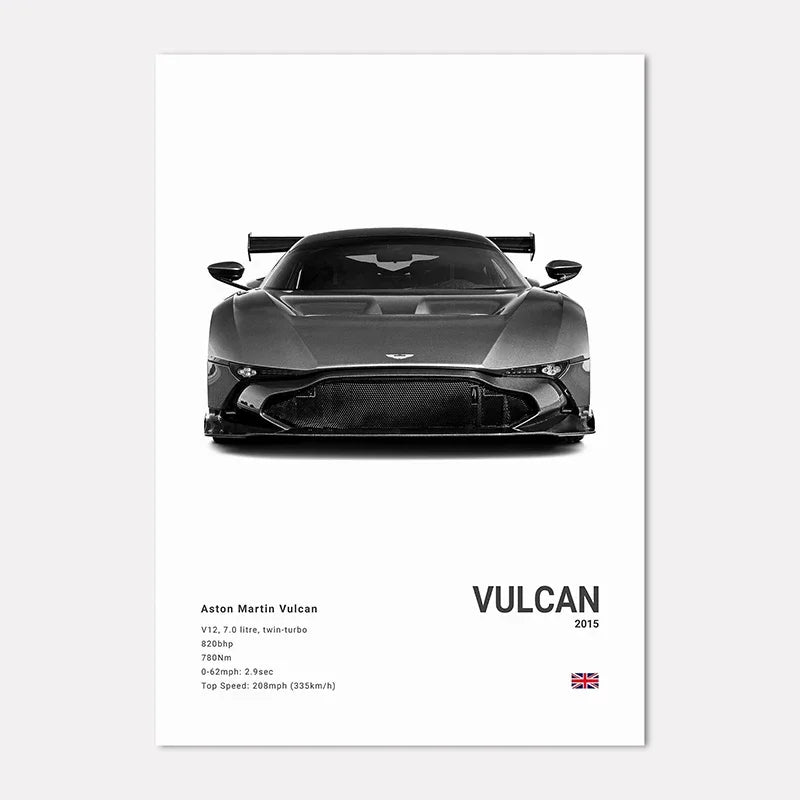 Aston Martin Premium Display Poster 21x30cm