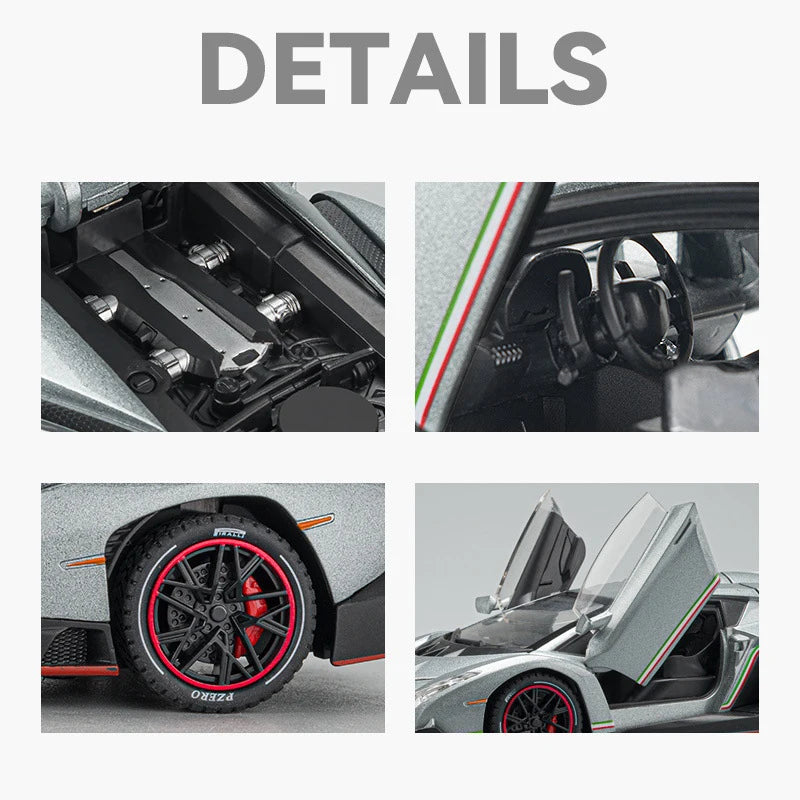 Lamborghini Veneno Diecast Model 1:24