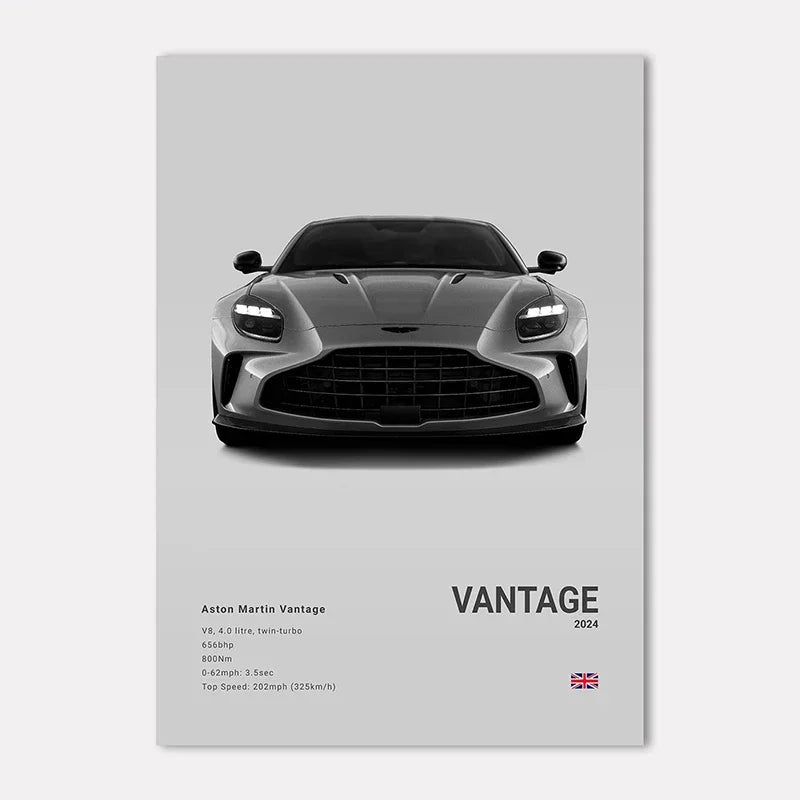 Aston Martin Premium Display Poster 21x30cm