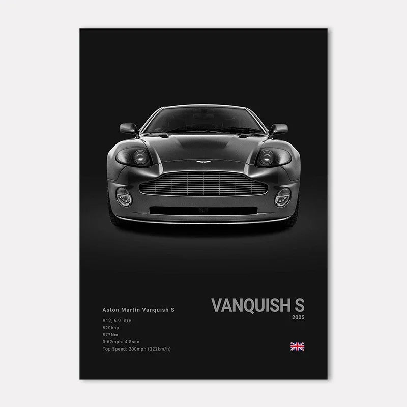 Aston Martin Premium Display Poster 21x30cm