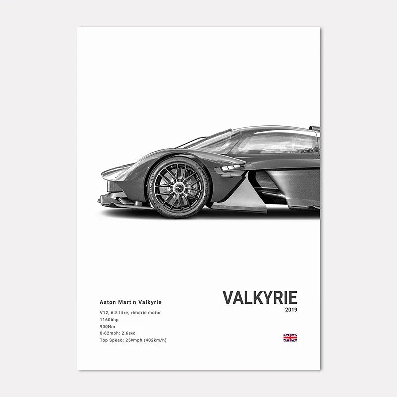 Aston Martin Premium Display Poster 21x30cm