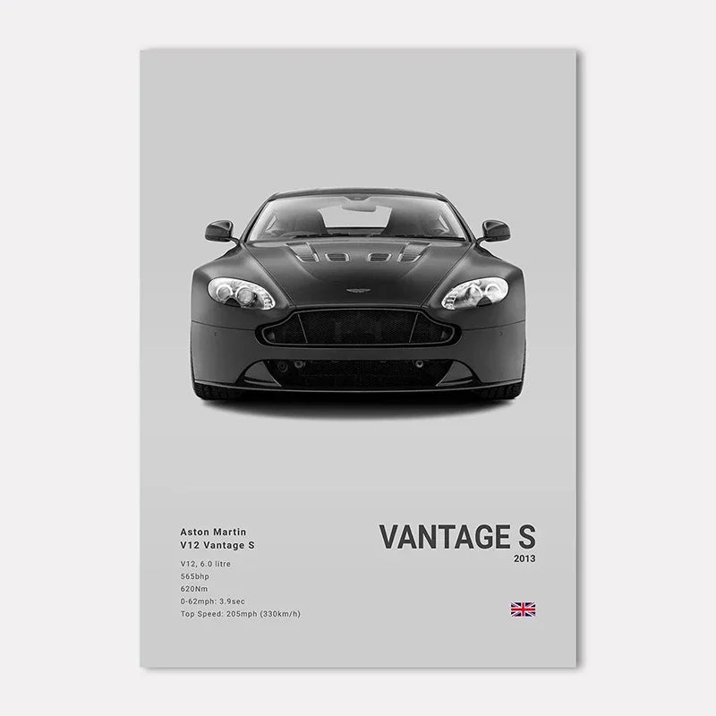 Aston Martin Premium Display Poster 21x30cm