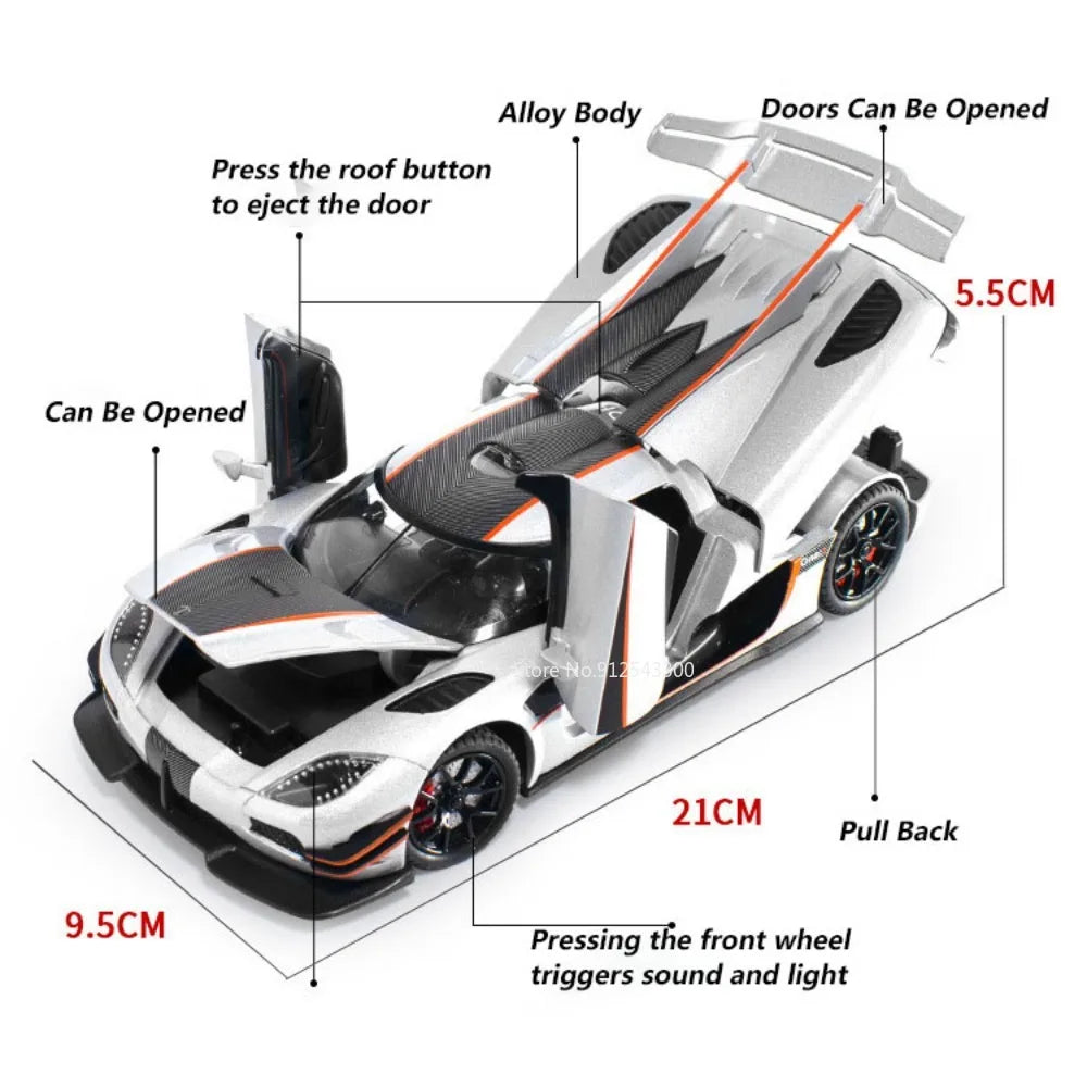 Koenigsegg One:1 Diecast Model 1:24
