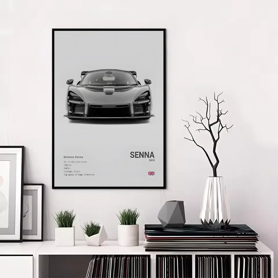 McLaren Premium Display Poster 21x30cm