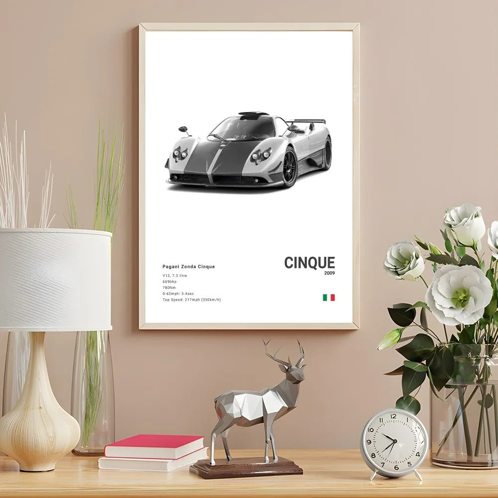 Pagani Premium Display Poster 21x30cm