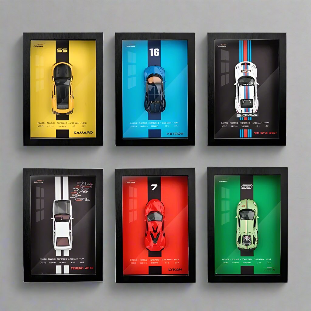 Mustang Shelby GT500 Framed 3D Model