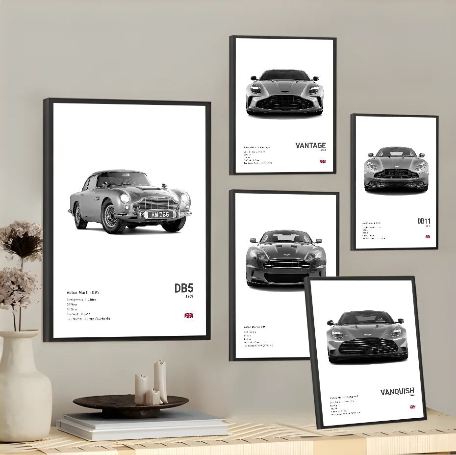 Aston Martin Premium Display Poster 21x30cm