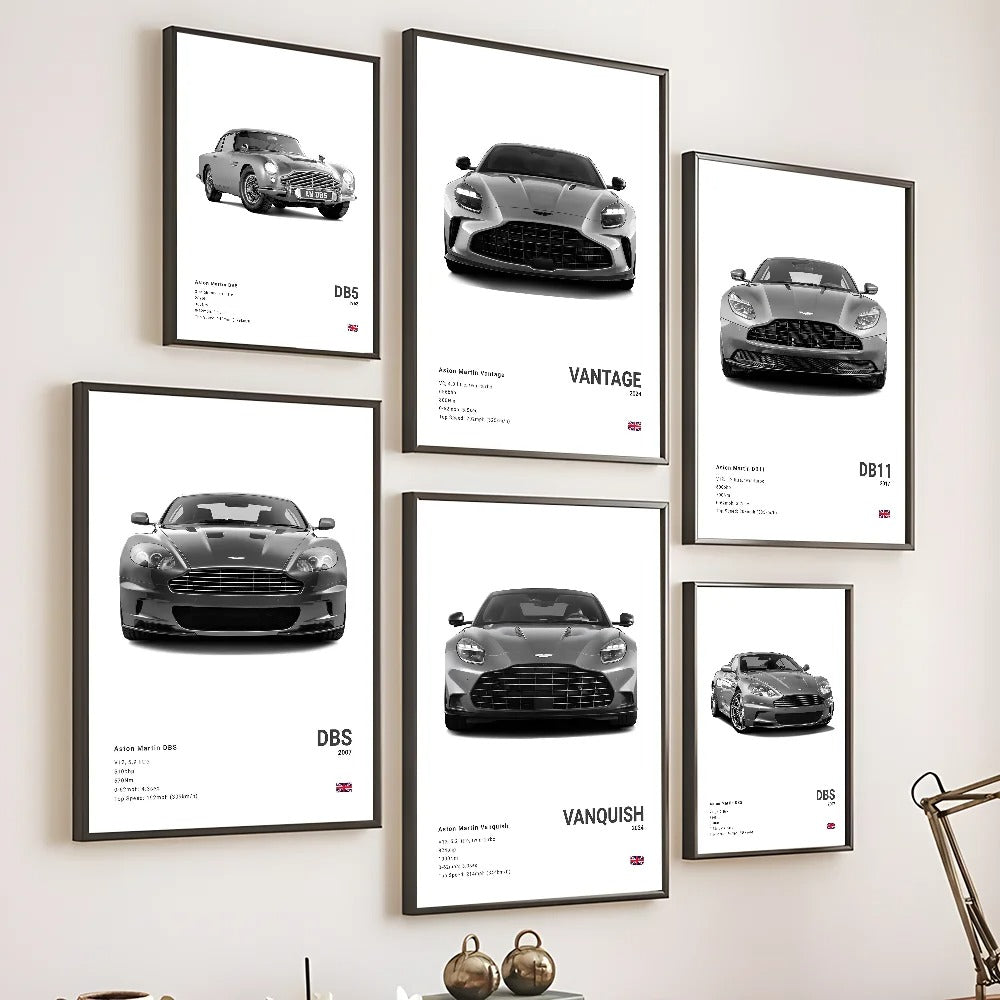 Aston Martin Premium Display Poster 21x30cm