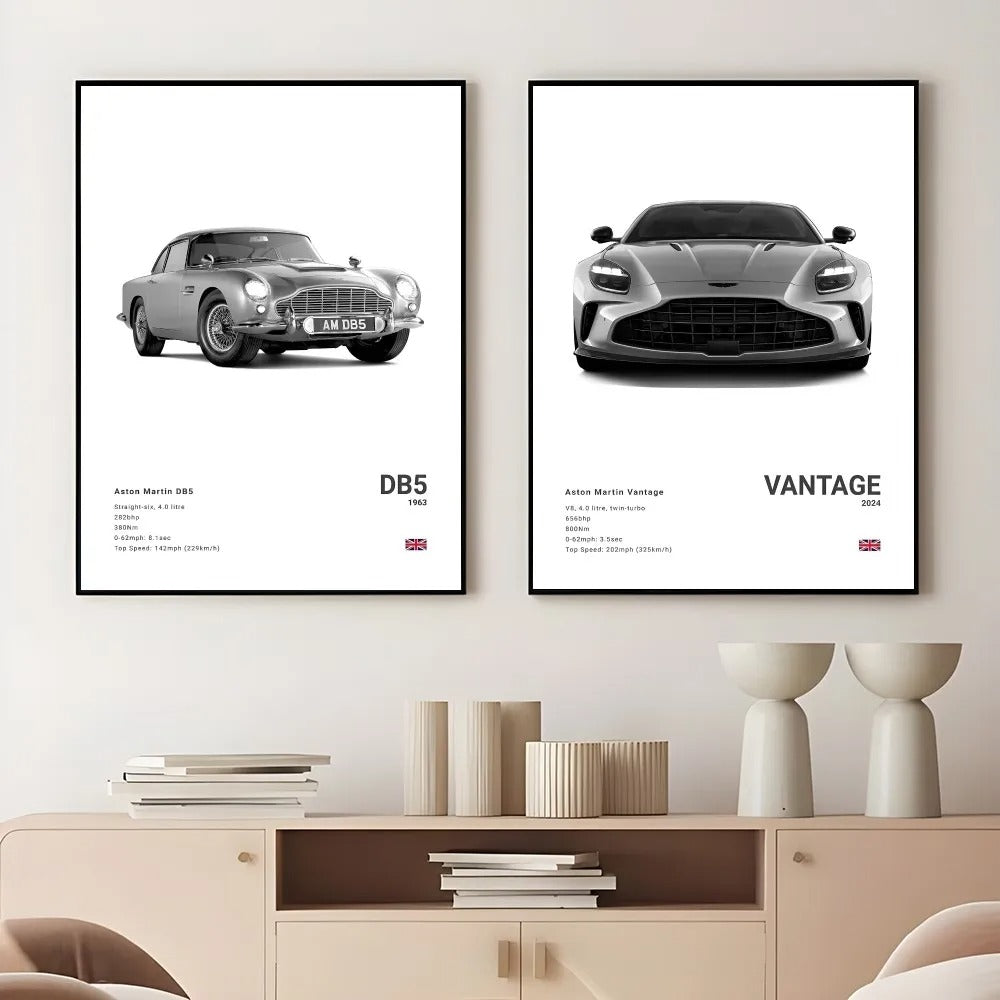 Aston Martin Premium Display Poster 21x30cm