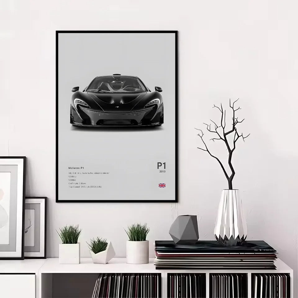 McLaren Premium Display Poster 21x30cm