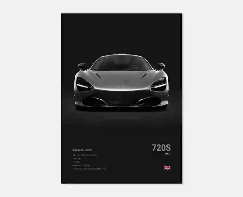 McLaren Premium Display Poster 21x30cm