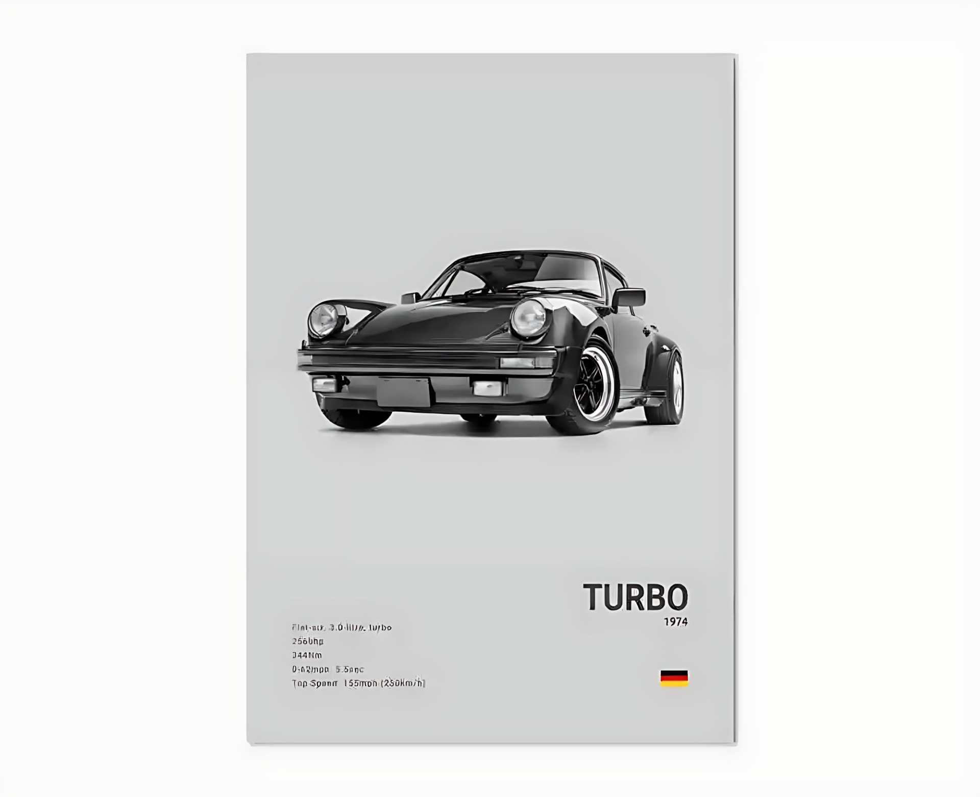 Porsche Premium Display Poster 21x30cm