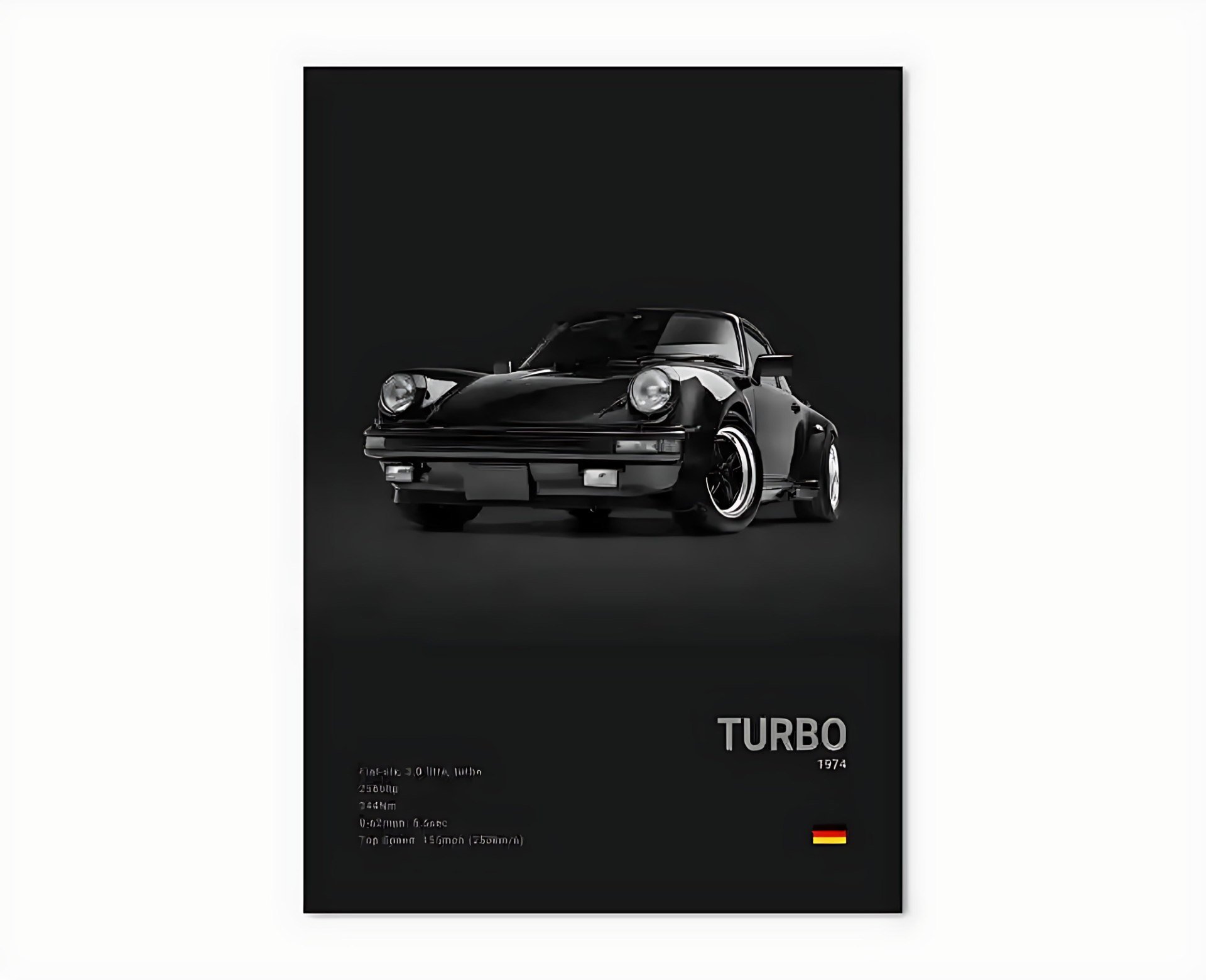 Porsche Premium Display Poster 21x30cm