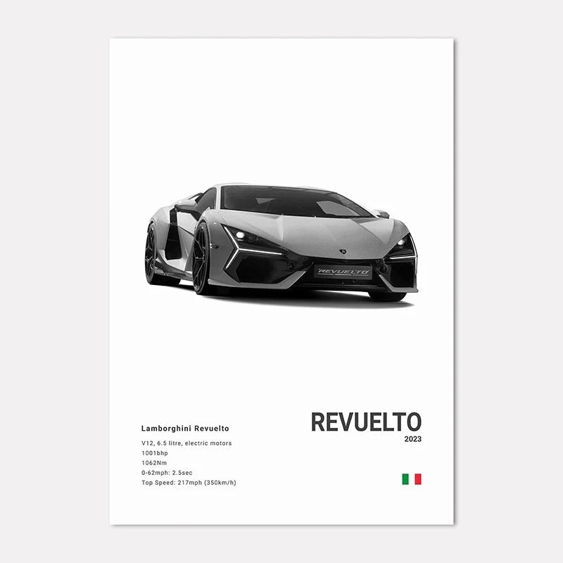 Lamborghini Premium Display Poster 21x30cm