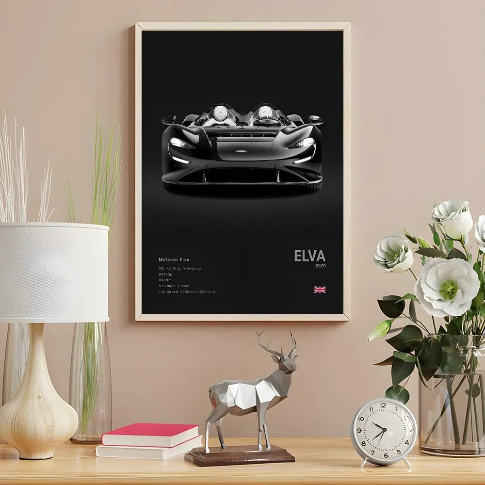 McLaren Premium Display Poster 21x30cm