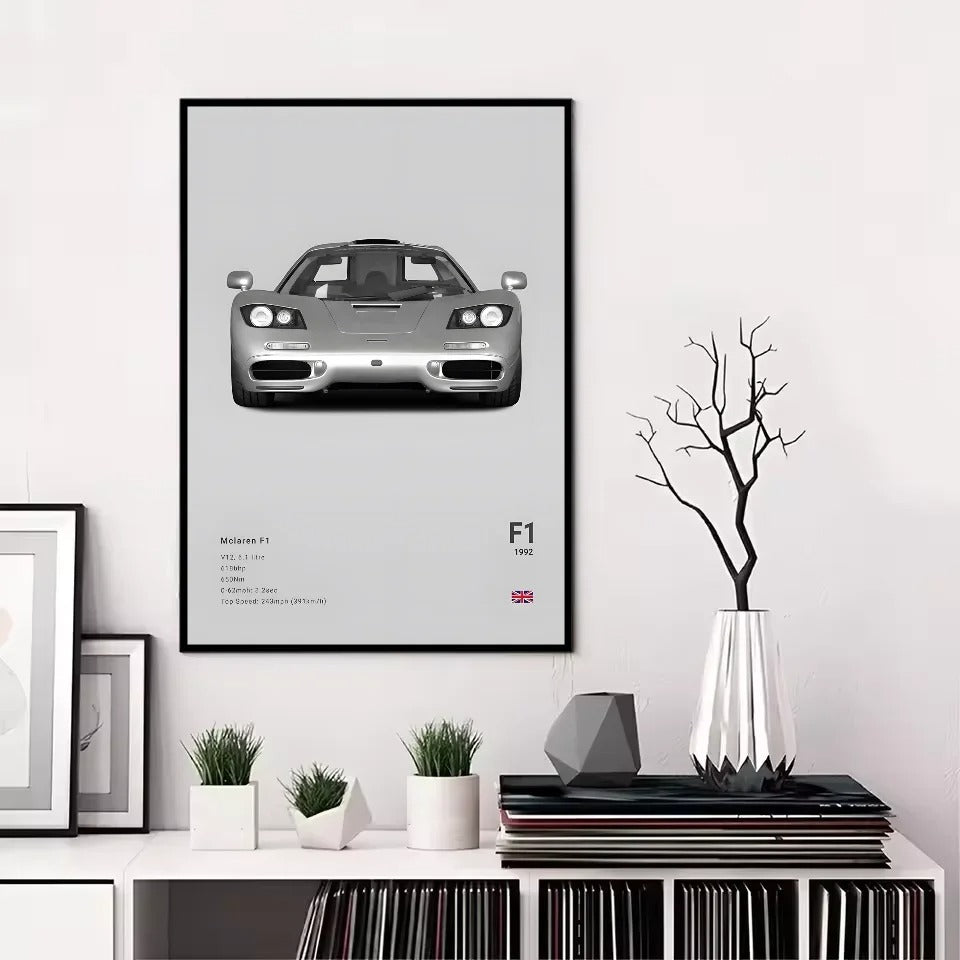 McLaren Premium Display Poster 21x30cm