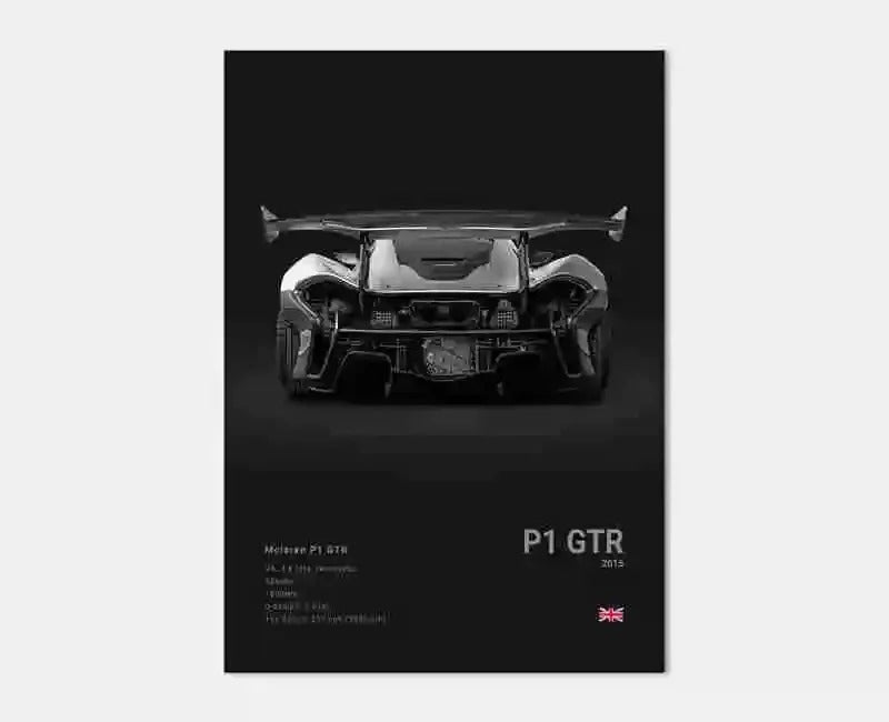 McLaren Premium Display Poster 21x30cm