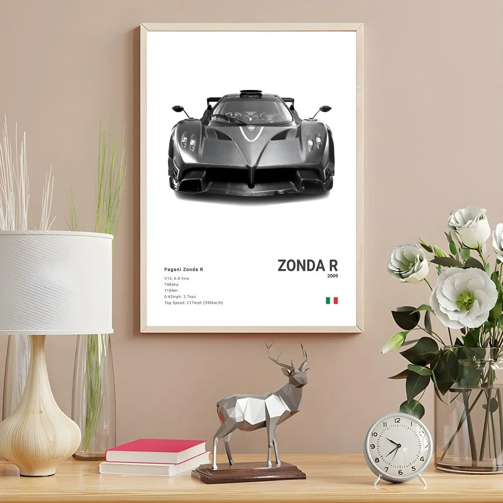 Pagani Premium Display Poster 21x30cm