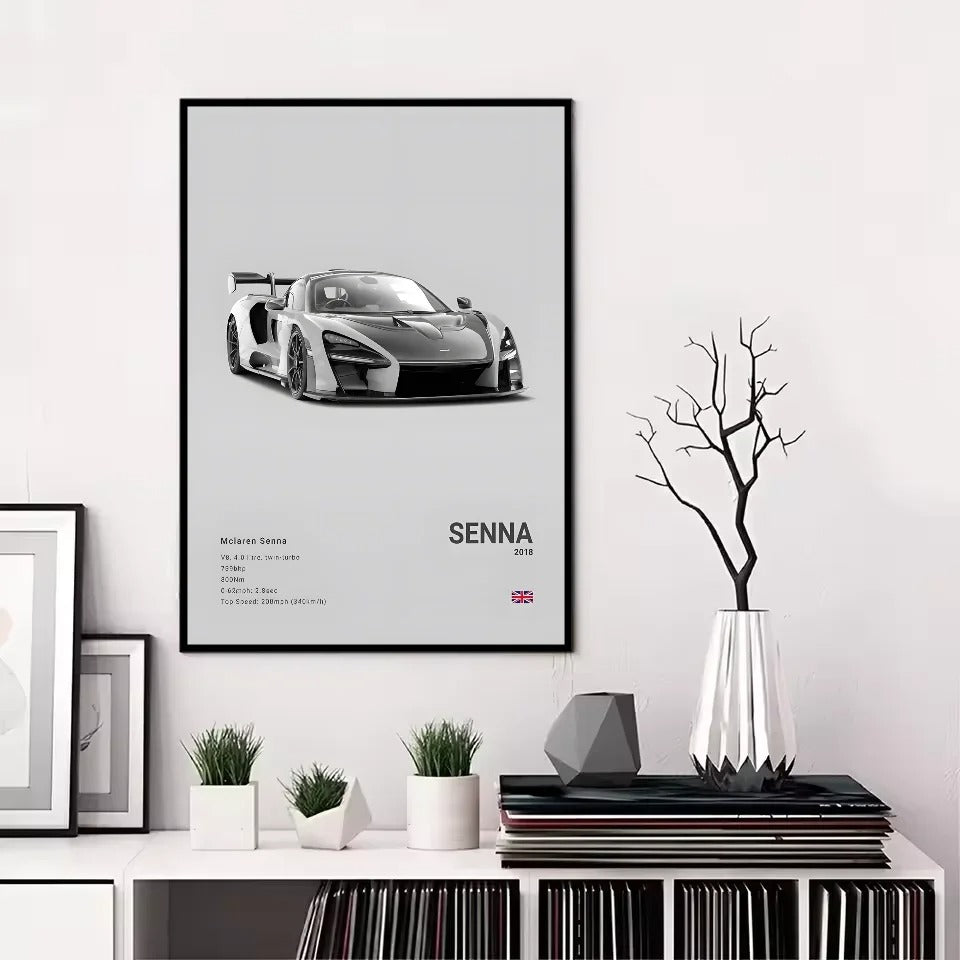 McLaren Premium Display Poster 21x30cm