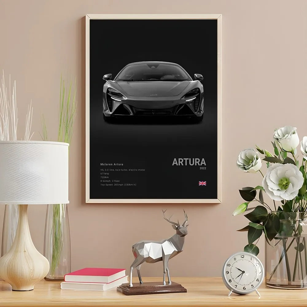McLaren Premium Display Poster 21x30cm