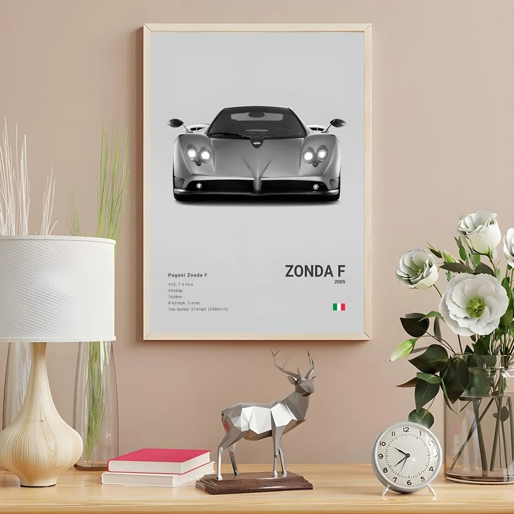 Pagani Premium Display Poster 21x30cm