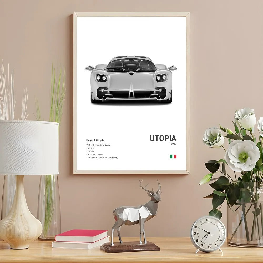Pagani Premium Display Poster 21x30cm