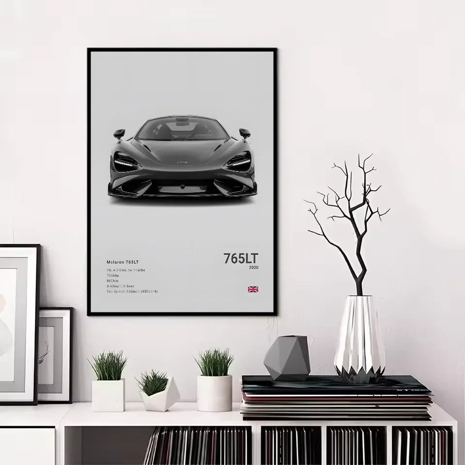 McLaren Premium Display Poster 21x30cm