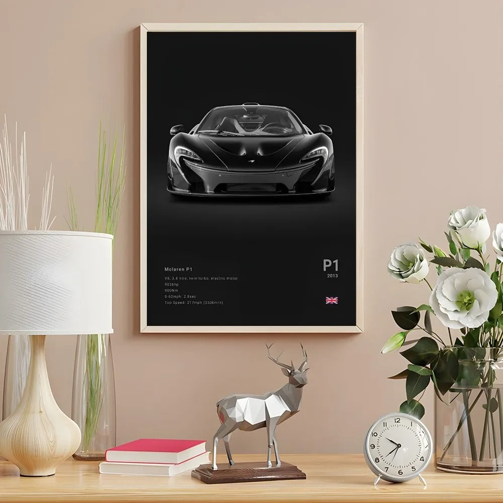 McLaren Premium Display Poster 21x30cm