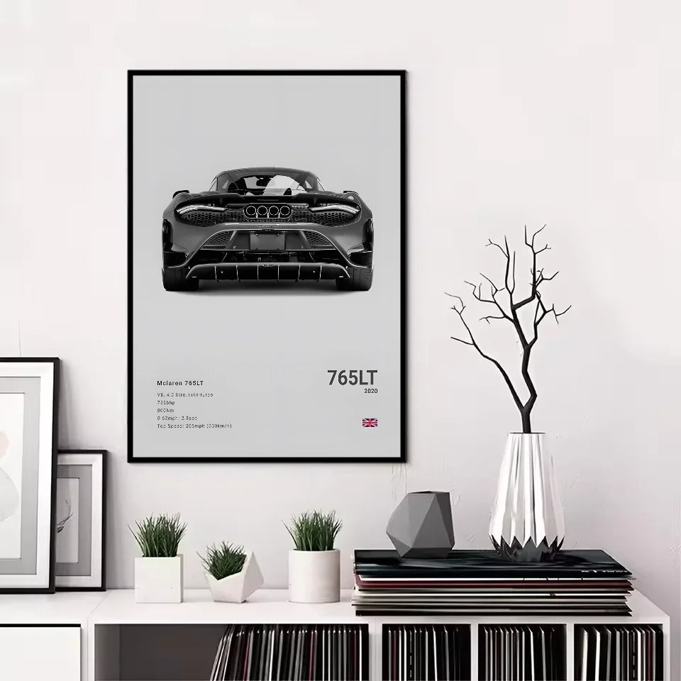 McLaren Premium Display Poster 21x30cm