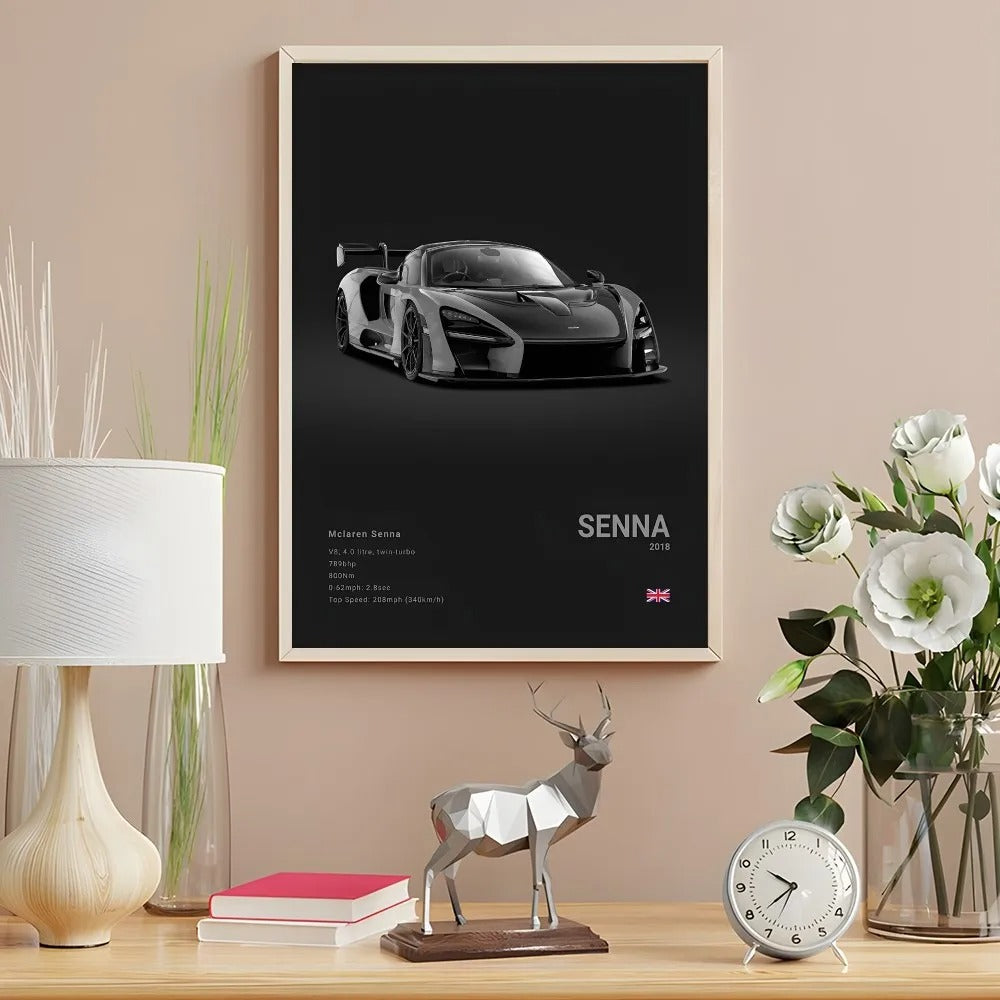 McLaren Premium Display Poster 21x30cm