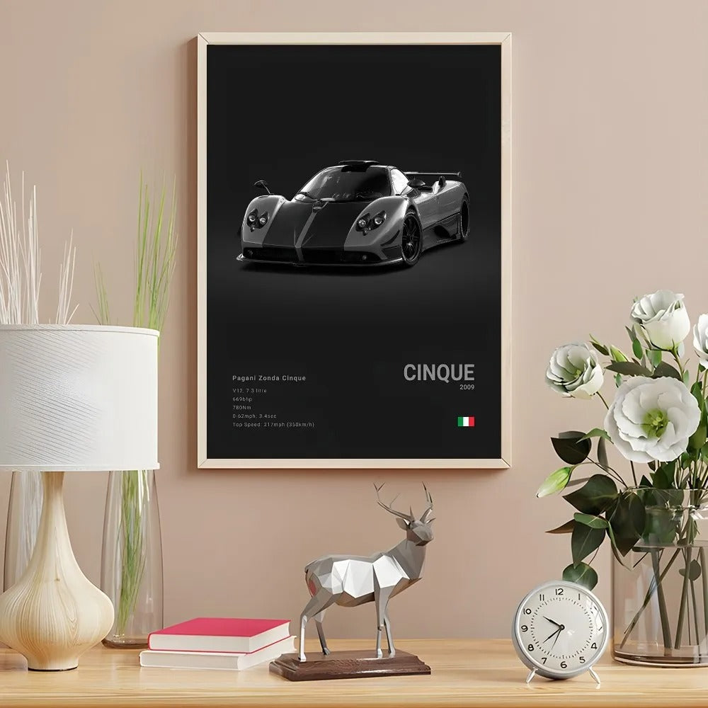 Pagani Premium Display Poster 21x30cm